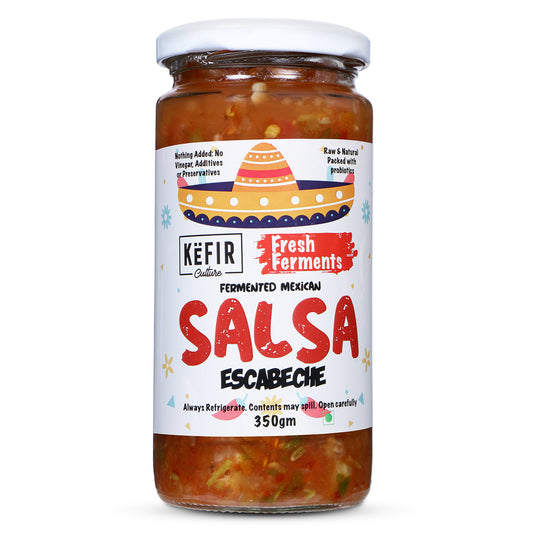 Escabeche Mexican Salsa- Naturally Fermented Probiotic Pickle