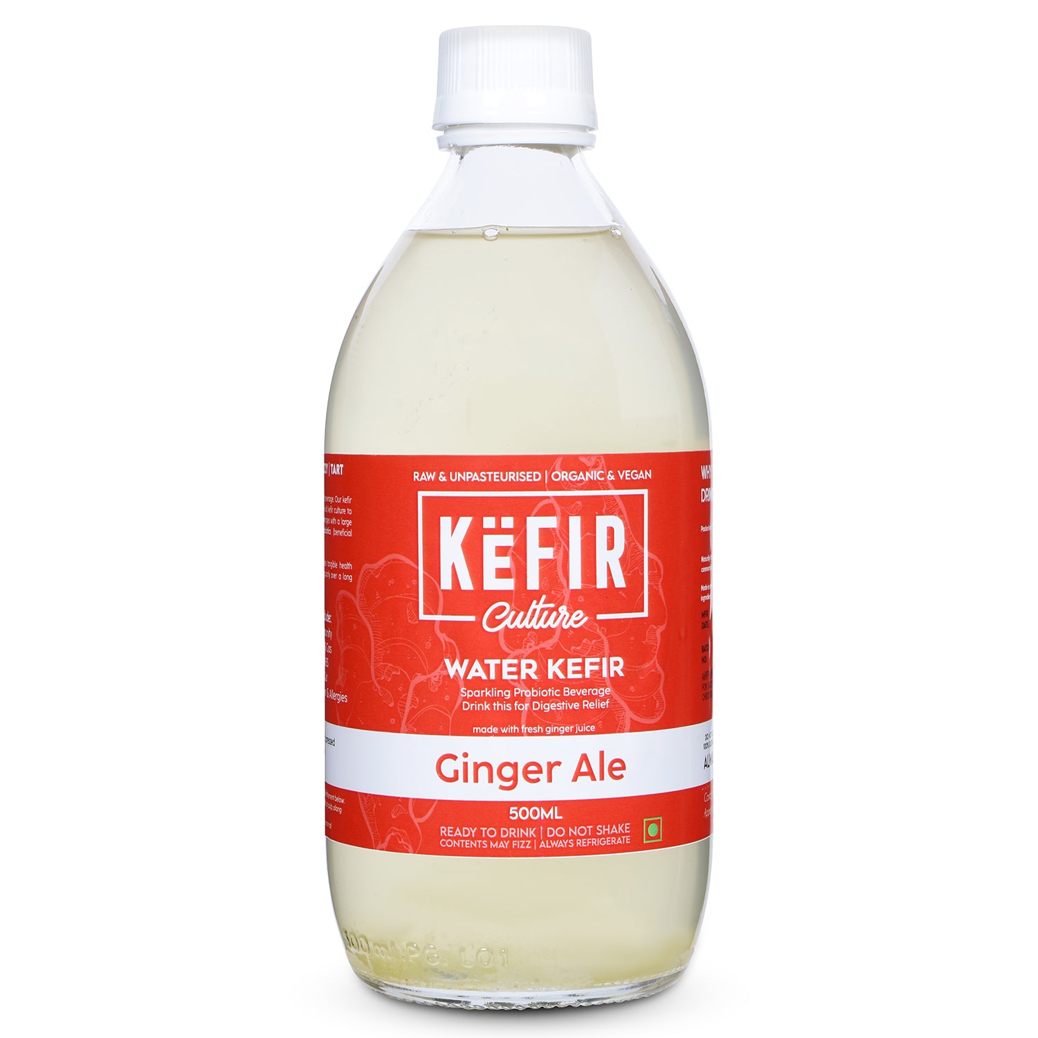 Water Kefir Ginger Ale 500