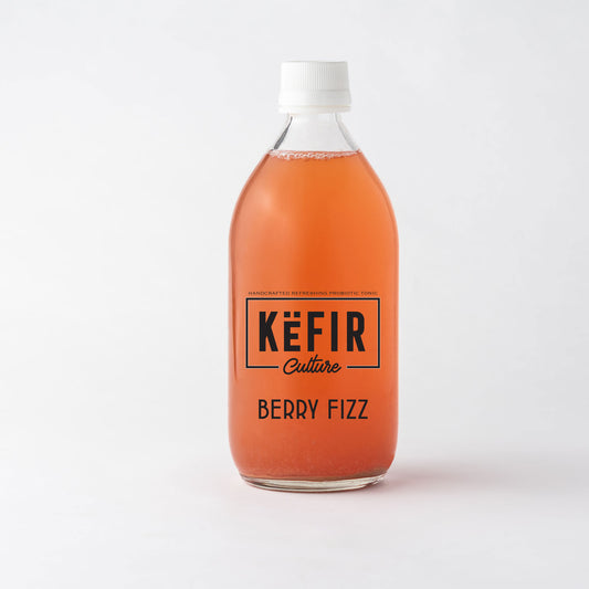 Super Berry Water Kefir- Vegan Probiotic Beverage